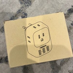 Tessan brand outlet adapter for European travel